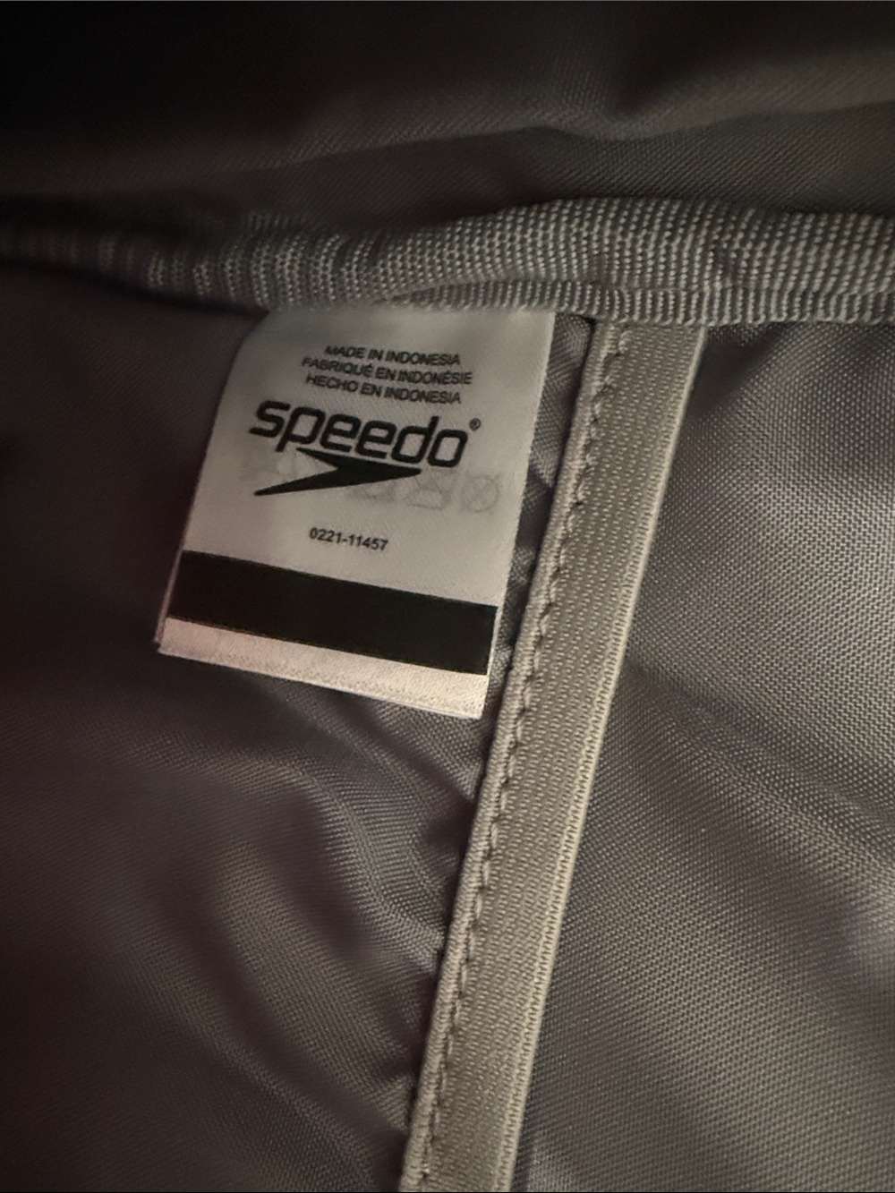 Speedo Red and Black Sport Backpack (Like New) - Picture 2 of 5